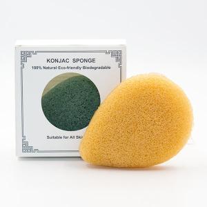 Wholesale Large Water Drop Makeup Sponge Bamboo Charcoal Konjac Sponge 8.5*8.5*1.8cm from china suppliers