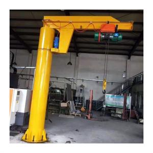 Wholesale 360 Degree Slewing Arm Cantilever Jib Crane 500kg With Electric Chain Hoist from china suppliers