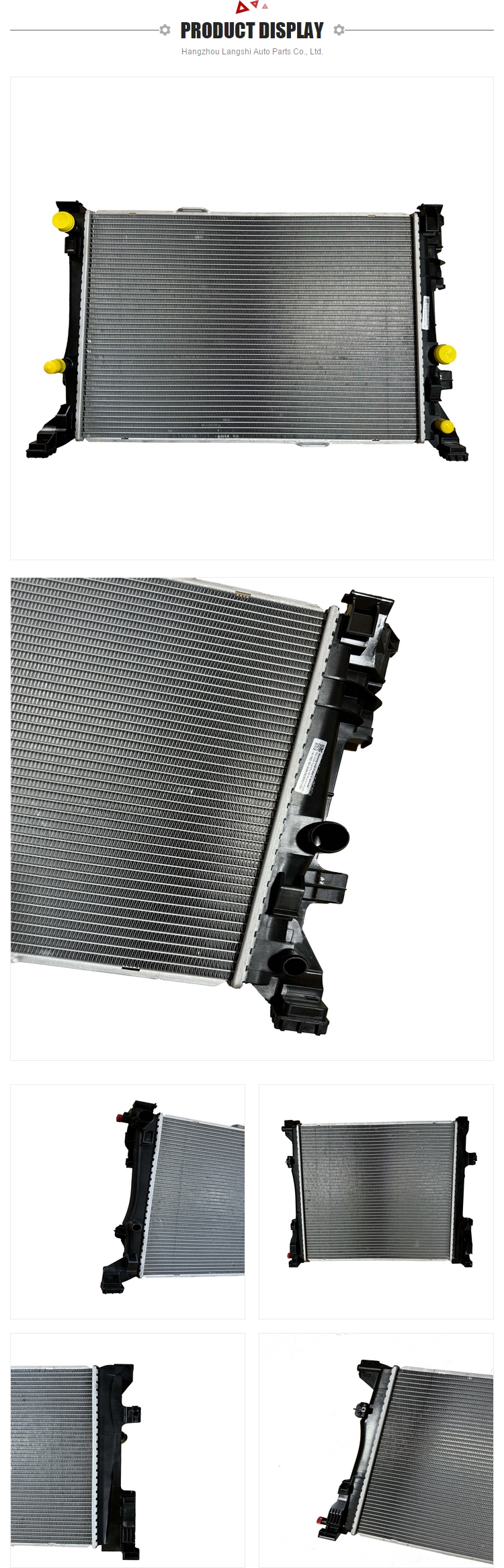 Aluminum Radiator for Mercedes-Benz W246 W176 X156 C117 2011- Grade B B 200 CDI/D 4-MATIC