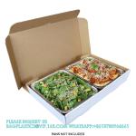 Full Pan White Corrugated Catering Box, Food Case, Food Box, Corrugated