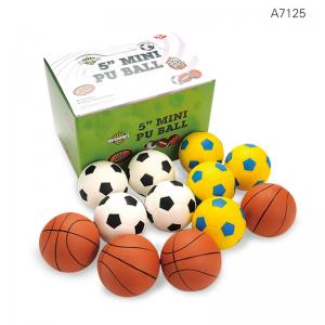 China Custom Logo Printed Basketball Stress Ball For Kids And Adults PU Stress Toy on sale