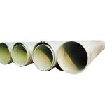 Cross Wound Smooth FRP Round Tube Corrosion Resistant Fiberglass Pipe