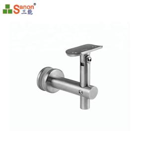 Wholesale Stainless Steel Adjustable Glass Angle Wall Mounting Bracket Tube Connector from china suppliers
