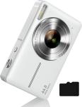 32GB SD Card 1080P Digital Camera Anti Shake Portable Compact Point And Shoot