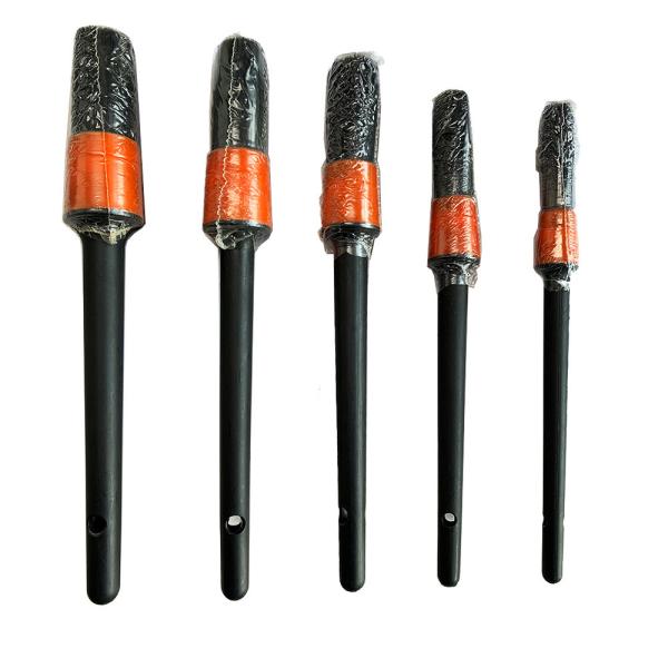 Different Size Long Handle Anti-Slip Design Soft Bristle Car Cleaning Brushes