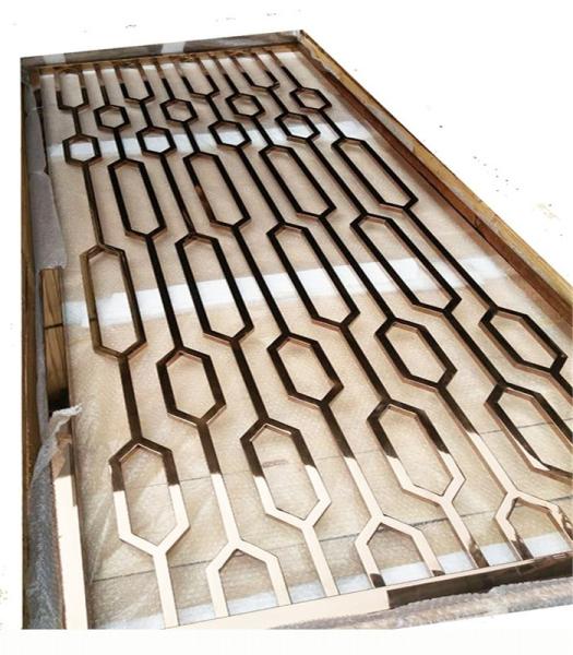 Mirror Copper Stainless Steel Room Dividers For Facade/Wall Cladding/ Curtain