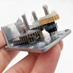 Faradyi Hot Sale Micro Mini 12v 24V Low Speed High Torque Dc Motor With Worm