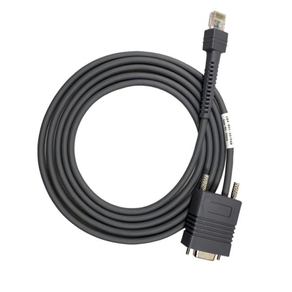 Rs232 DB9 Female RJ45 Barcode Scanner Cables 8P8C 10P 10C 2m For Ls2208 Ds2208
