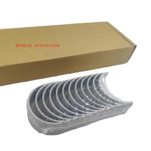 Wholesale 65.02410-6125B 0.25 Connecting Rod Bearing DB58 DH50 Doosan Engine Parts from china suppliers