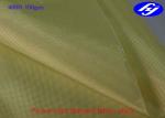 400D Yellow Kevlar Aramid Fiber Fabric Plain Weaving 100GSM For Military Tents