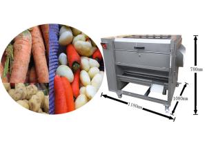 Wholesale Competitive Quality Vegetable Melon Potato Radish Taro Fruit Washing Machine from china suppliers