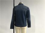 UZZI Mens Denim Jacket And Jeans Button Through Stretch Denim Trucker Jacket
