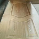 2.5mm High Density Wood Veneer Door Skins Modern Style 840KG / M3 Density