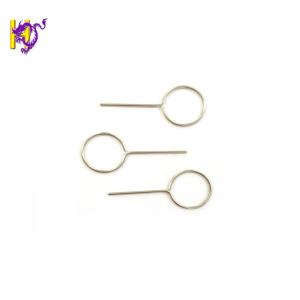 Wholesale Precision Stainless Steel Wire Formed Sim Eject Pin Phone Sim Card Tray Pin from china suppliers