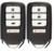Honda Keyless Entry Vehicle Remote Key Car Smart Key Fob 6.6*3.6CM 4 Buttons