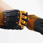 TPR Impact Safety Gloves Anti Collision Anti Cut Touchscreen Work Gloves