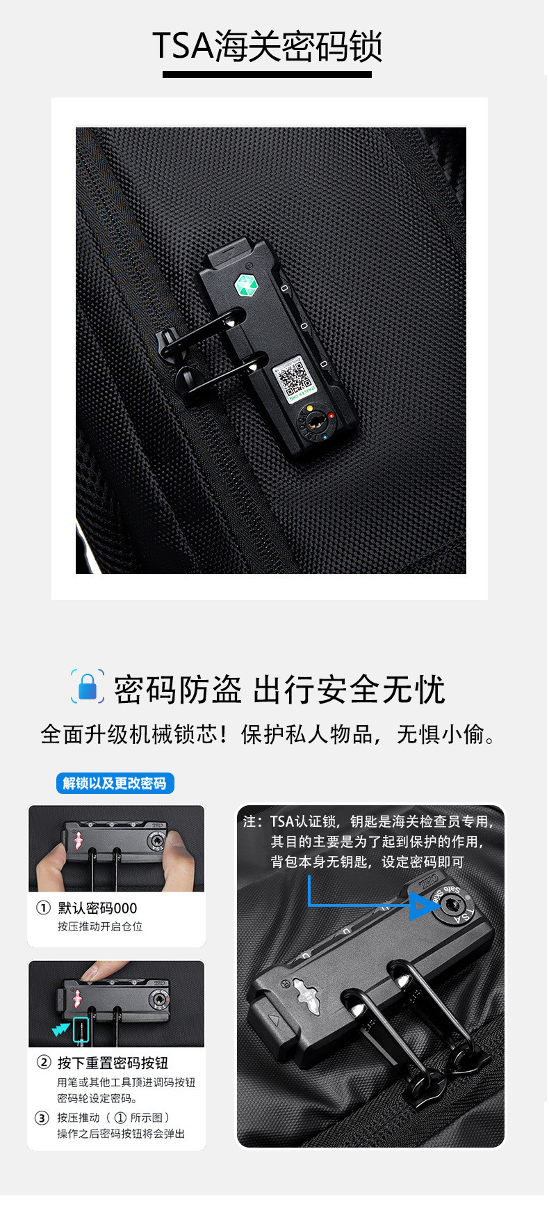 NEW BUSINESS BACKPACK DAILY COMMUTER BACKPACK MEN'S LARGE CAPACITY SHOCK-ABSORBING WATERPROOF SCHOOLBAG LAPTOP BAG