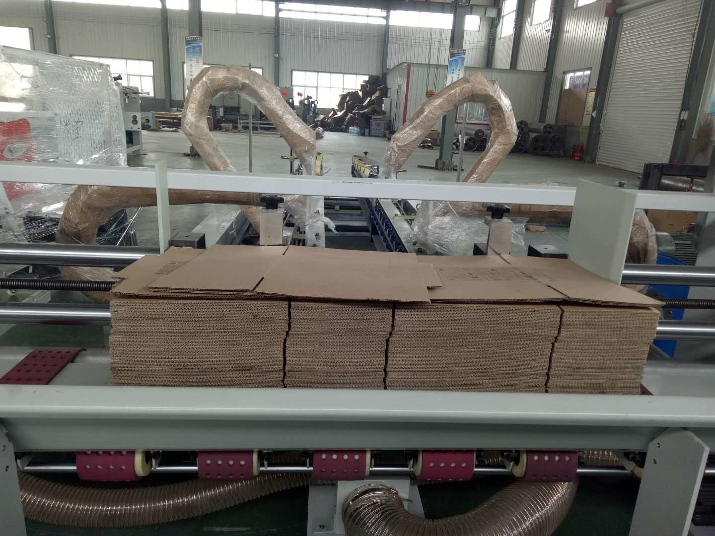 200m/Min Automatic Folder Gluer Machine 11.5kw Corrugated Box Gluing Machine