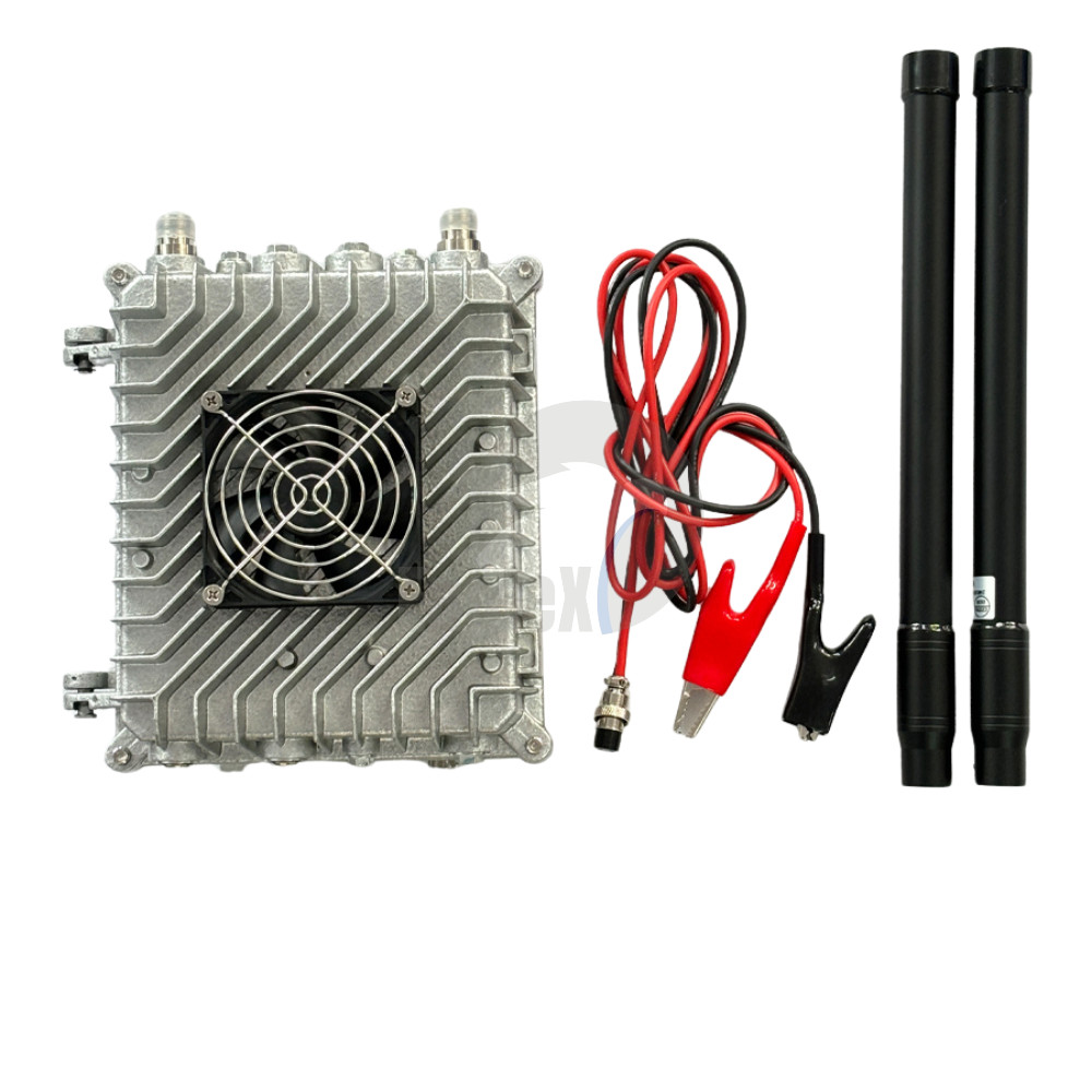 2.4GHz 900MHz Vehicle Mounted Jammer GPS Mobile Jamming 30-50W FPV Drone Jammer