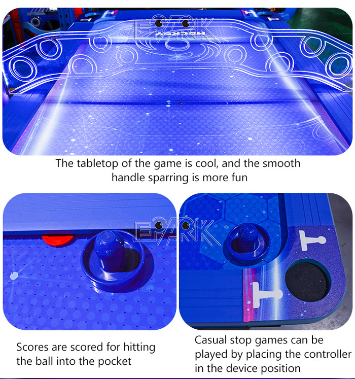 2 Players Air Hockey Table Commercial Coin Game Machine