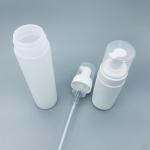 Disinfection PE Plastic Bottle Round Shape White blue translucent