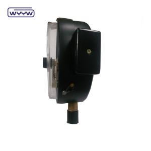 Wholesale 6&quot; 150mm Black Steel Electric Contact Pressure Gauge Bottom Mounting from china suppliers
