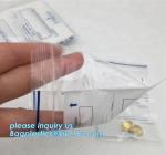 Biodegradable Medical Pill Bags, Zipper Pharmacy Bag, grip seal Pill Pouch,