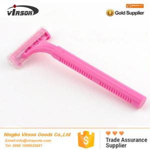Wholesale Wholesale High Quality Twin Blade Hotel Disposable Shaver Razors Women Pink Shaving Razors from china suppliers