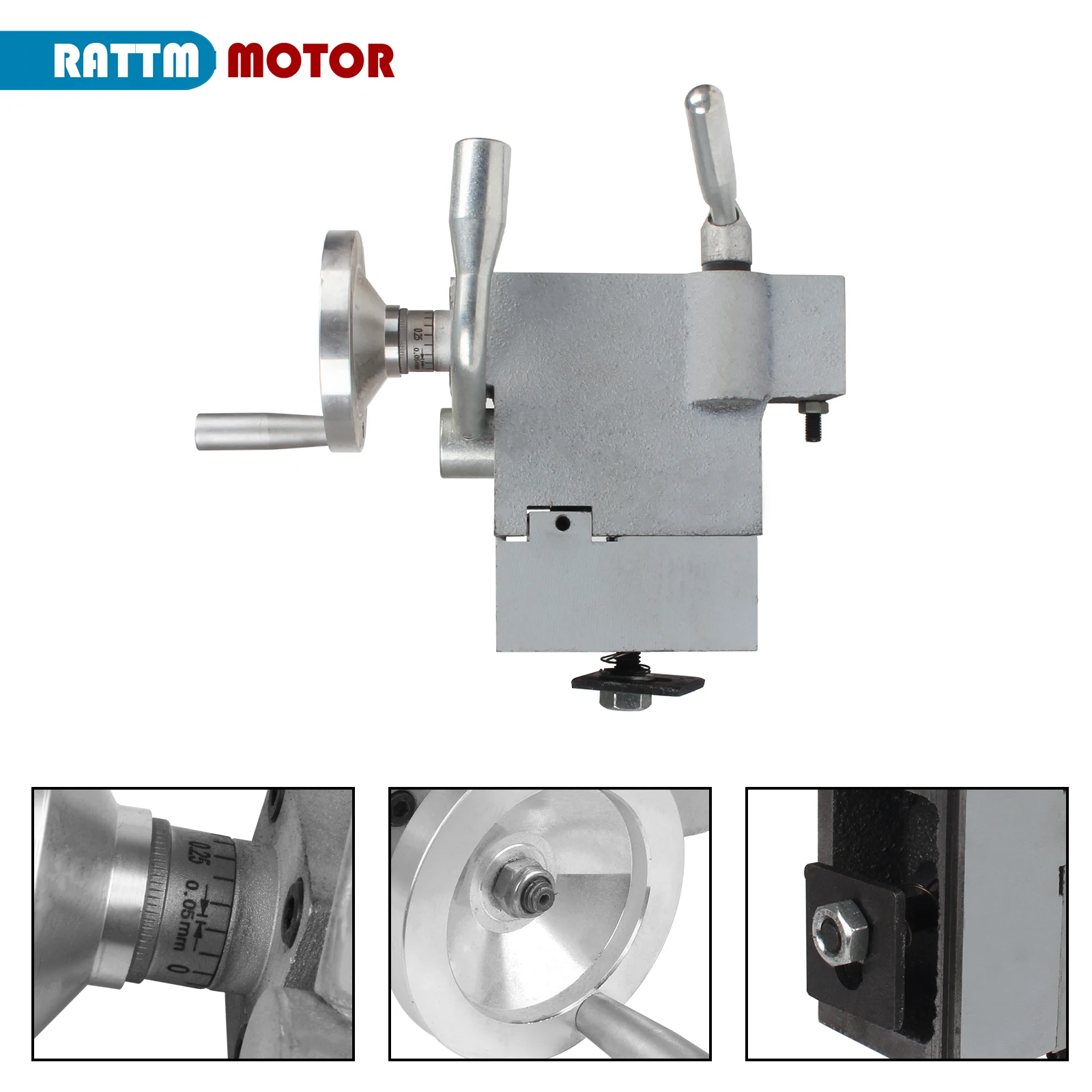 Tailstock Kit Swing Over Bed For WM210V CD210V Mini Lathe Spare Parts