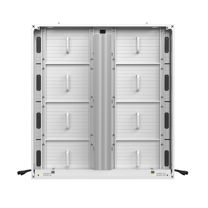 P3.9 SMD1921 Outdoor Fixed LED Display Screen Front Access 1000×1000mm Cabinet