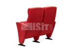 Steel Feet Auditorium Theatre Chair With Table Pad