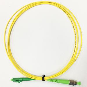 Wholesale FC / APC To LC / APC Fiber Optic Patch Cord 2.0mm 8° Angel Polishing Low Insertion Loss from china suppliers