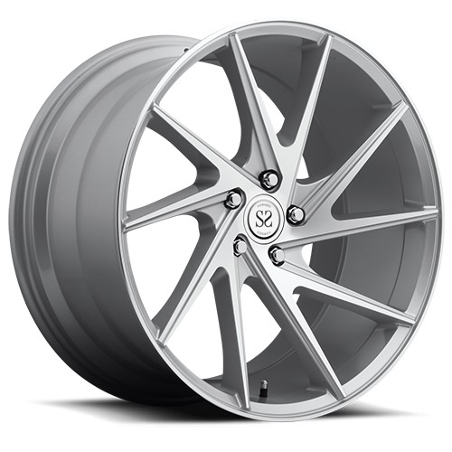 Elegant Shiny Finish Porsche Forged Wheels Durable 21inches Super Concave