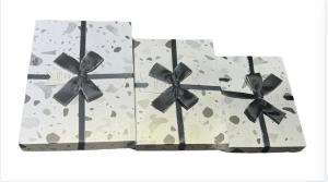 Wholesale Custom Hot Gold Pattern Gift Box Bow Gift Box Jewelry Gift Box Set from china suppliers