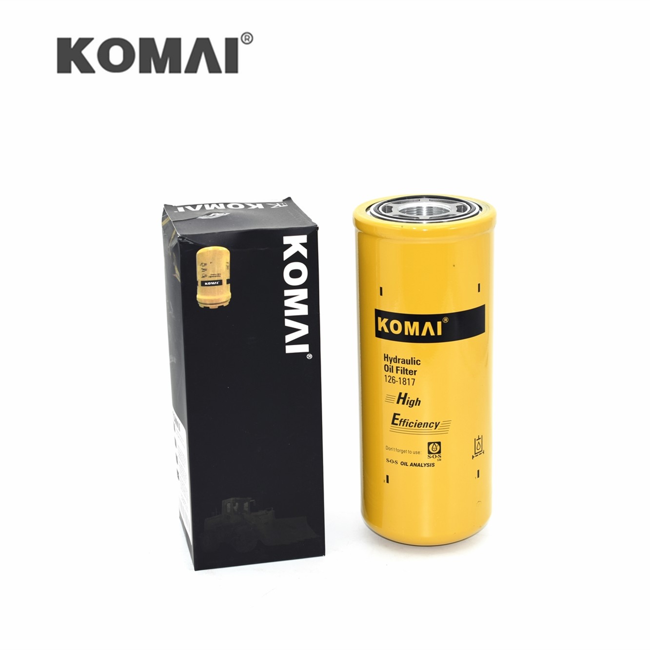 126-1817 Hydraulic Lube Filter For Excavator P165659 HF6588 1261817