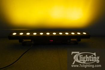 Flicker-Free LED Spotlight 16bit Dimming 24x15W LED Bar RGBWA Colors Wash Floor