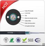 PE Jacket Single Mode G652D Armoured Fiber Optic Cable Unitube Type GYXTW Light