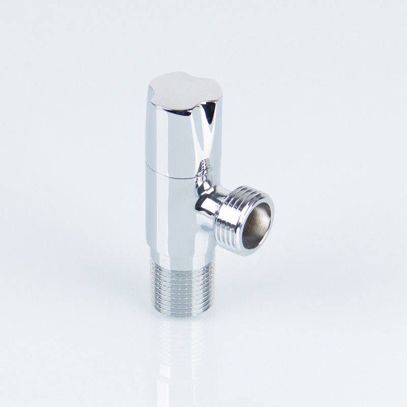 Solid Sanitary Ware 7.8CM 0.15N.M Toilet Inlet Tap