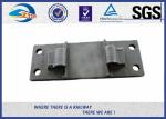Rail Fasteners Railroad Tie Plates Oxide Black Guide Plate Casting Technology