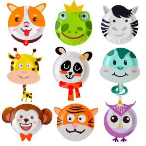 Wholesale Paper Gift Box Educational Paper Crafts Animal Handmadecrafts Toy for Preschoolers from china suppliers