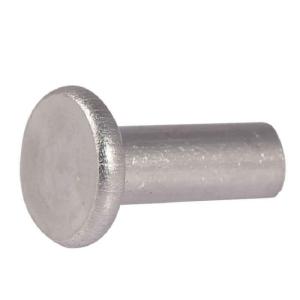 Wholesale Aluminum Stainless Steel Solid Rivets Grade 6.8 Flat Head 3-6mm ODM from china suppliers