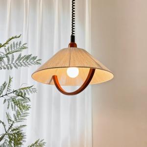 Wholesale French Vintage Wooden Bedroom Chandelier Pendant Light Modern D400mm Fixture Shape from china suppliers