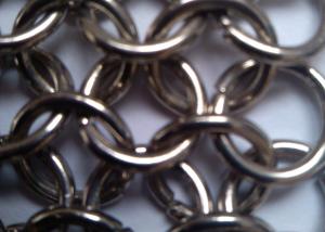 Wholesale Stainless Steel Wire Mesh Screen Lacquer Coating Metal Ring Curtains Decorative Wire Mesh from china suppliers