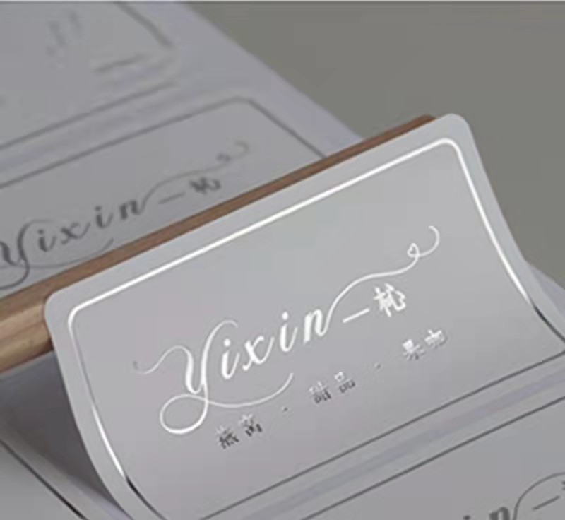 Custom PVC Adhesive Seal Sticker Label with Tear Resistance Material