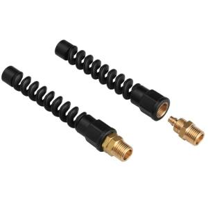 Wholesale Coilhose Pneumatic Brass Strain Relief Fittings With Plastic Sleeve from china suppliers