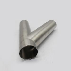 Wholesale JIS XXS High Pressure Steel Pipe Fittings 45 Degree Y Branch Pipe Fitting Lateral Tee from china suppliers