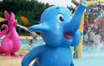 Fiberglass water fountain with Galvanized Carbon Steel Frame of amusement park