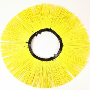 Wholesale Factory Direct Sales Yellow Plastic Snow SGS Road Sweeper Brush For Road Cleaning from china suppliers