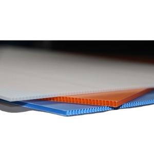 Wholesale OEM Hollow Core White Corflute Sheets 700x450x3mm from china suppliers