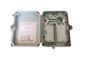 Wholesale 24 Port Outdoor Fiber Optic Distribution Box with SC adapter, ABS Material from china suppliers